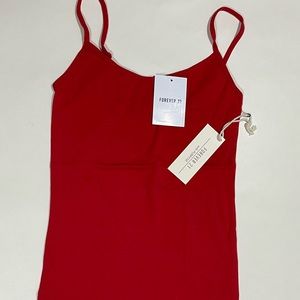 Basic Cotton-Blend Cami